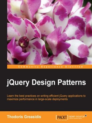 cover image of jQuery Design Patterns